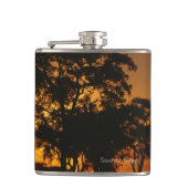 Savannah Sunset Flachmann (Vorderseite)