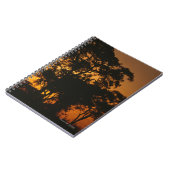 Savannah Sunset Foto Notebook Notizblock (Linke Seite)