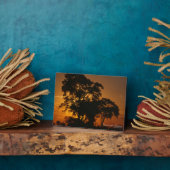 Savannah Sunset Fotoplatte (Seite)