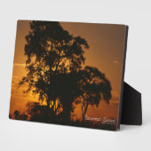 Savannah Sunset Fotoplatte (Seite)