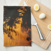 Savannah Sunset Geschirrtuch (Viertel Falte)