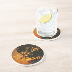 Savannah Sunset Getränkeuntersetzer