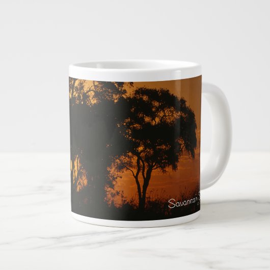 Savannah Sunset Jumbo-Tasse (Vorderseite Rechts)