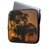 Savannah Sunset Laptopschutzhülle (Vorderseite Links)