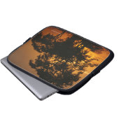 Savannah Sunset Laptopschutzhülle (Vorne Knopf)
