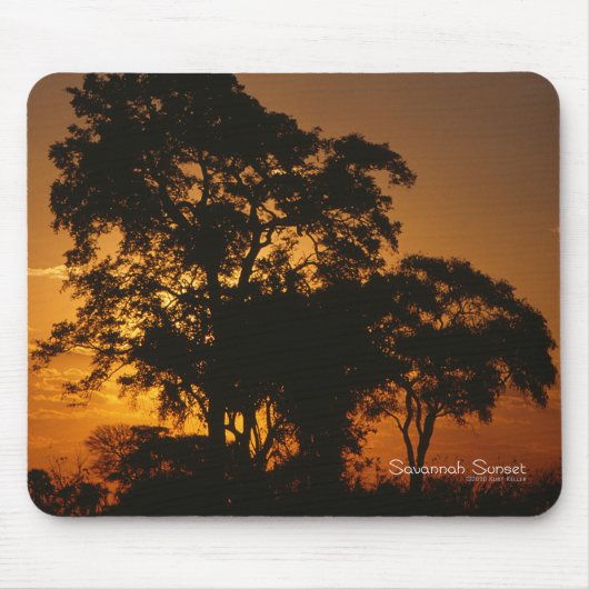 Savannah Sunset Mousepad (Vorne)