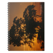 Savannah Sunset Notizblock (Vorderseite)