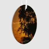 Savannah Sunset Ornament (Vorderseite)