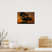 Savannah Sunset Poster (Küche)