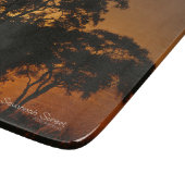 Savannah Sunset Schneidebrett (Ecke)