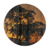 Savannah Sunset Schneidebrett (Vorderseite)