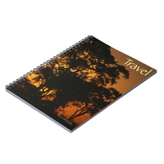 Savannah Sunset Travel Notebook Notizblock (Linke Seite)