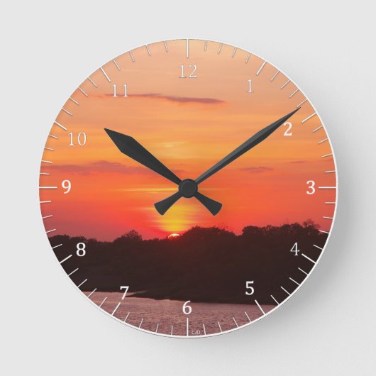 Savannah Sunset Uhr (Vorderseite)