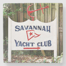 Savannah Untersetzer, Savannah Yacht Club Steinuntersetzer