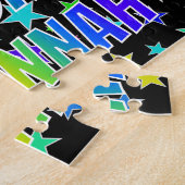 "SAVANNAH" Vorname, Spaß "GLÜCKLICHER GEBURTSTAG" Puzzle (Seite)