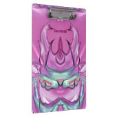 SAVANNAH ~WOW! STÄRKEN! Rosa Grau Weiß und Cereali Klemmbrett (Rechts)