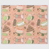 Savannahs Geburtstag Geschenkpapier (Flach)