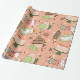 Savannahs Geburtstag Geschenkpapier