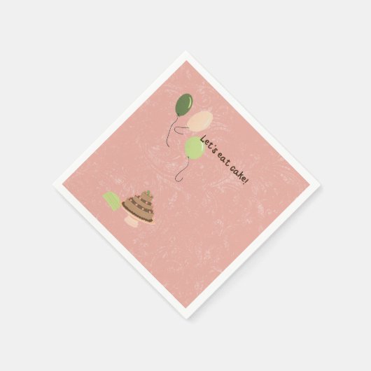 Savannahs Geburtstag Serviette (Ecke)