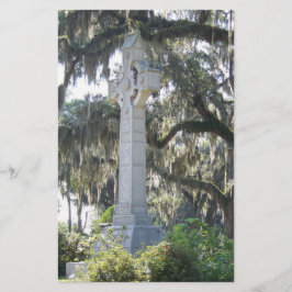 Savannahs keltisches Kreuz Briefpapier