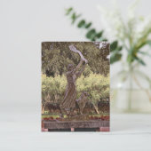 Savannahs Waving Girl Statue Painting Postkarte (Stehend Vorderseite)