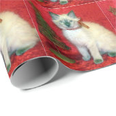 Savannahs weihnachtliches Wrapping Paper Geschenkpapier (Rolleneckpunkt)