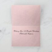 Savannahs Weihnachtsbaum ( Katze / Kitten ) Feiertagskarte (Innenseite)