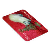 Savannahs Weihnachtsmagnet - Katze / Kitten Magnet (Rechte Seite)