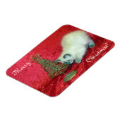 Savannahs Weihnachtsmagnet - Katze / Kitten Magnet (Linke Seite)