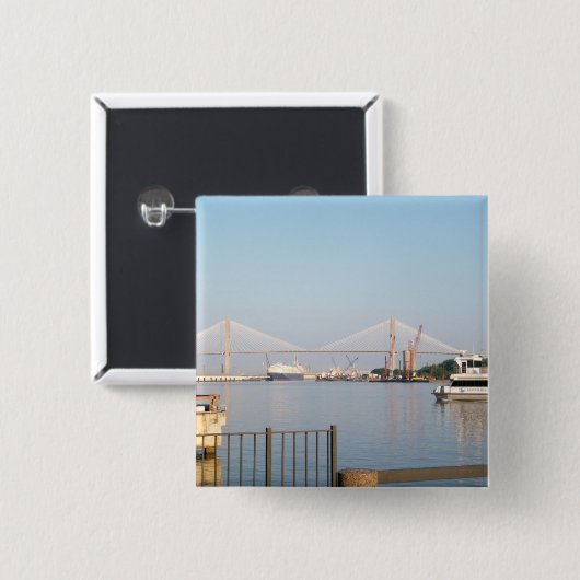 "SAVANNE, GA " BUTTON (Vorne & Hinten)