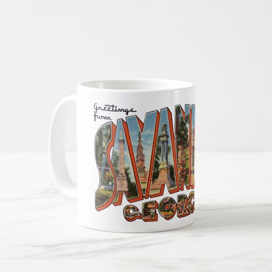 Savanne GA Kaffeetasse (Vorderseite Links)