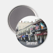 Savanne Georgia GA Magnet (Vorderseite/Rückseite)