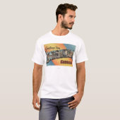 Savanne, Georgia - große Buchstabe-Szenen T-Shirt (Vorne ganz)