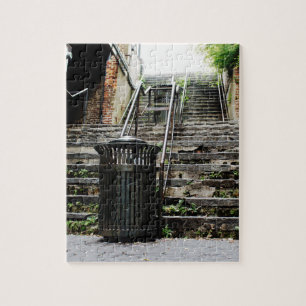 Savanne Georgia in die Stadt historisch Puzzle