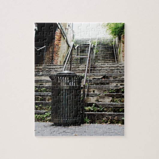 Savanne Georgia in die Stadt historisch Puzzle (Vertikal)