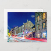 Savanne georgia Stadt usa Ufer Abend Fluss Postkarte (Vorne/Hinten)