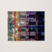 Savanne georgia Stadt usa Ufer Abend Fluss Puzzle (Horizontal)