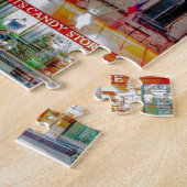 Savanne georgia Stadt usa Ufer Abend Fluss Puzzle (Seite)