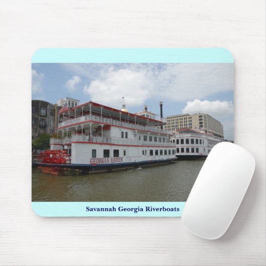 Savanne-GeorgiaRiverboats Mousepad (Mit Mouse)