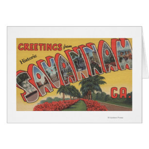 Savanne, großer Buchstabe Georgia (historisch) -