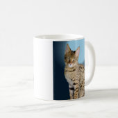 Savanne-Katze Kaffeetasse (VorderseiteRechts)