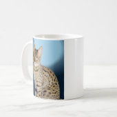 Savanne-Katze Kaffeetasse (Vorderseite Links)