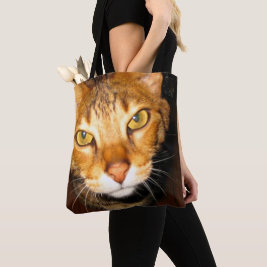 Savanne-Katze Tasche (Von Nahem)
