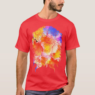Savanne Löwen Brüllender Löwe T-Shirt