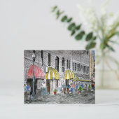 Savanne River Street 2 Postkarte (Stehend Vorderseite)