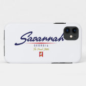 Savanne-Skript Case-Mate iPhone Hülle (Rückseite (Horizontal))