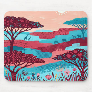 Savannen-Grasland-Mauspads Mousepad