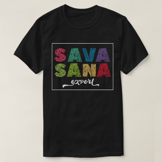 Savasana-Experte T-Shirt (Design vorne)