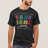 Savasana-Experte T-Shirt (Vorderseite)