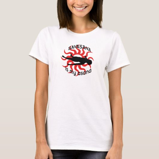 savasana T-Shirt (Vorderseite)